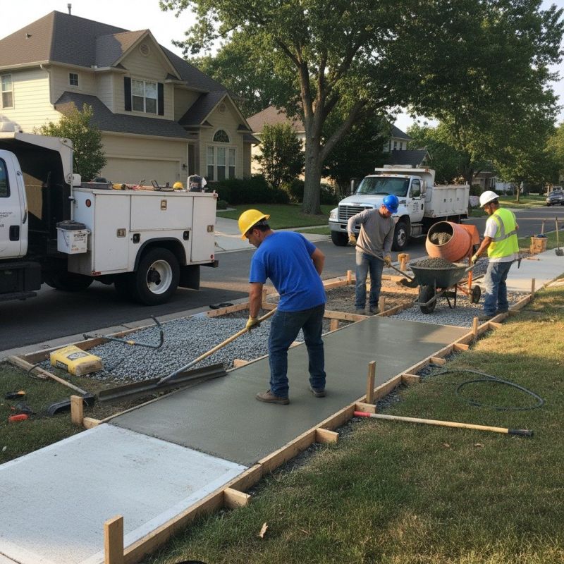 Concrete Driveways and Slabs Installation
